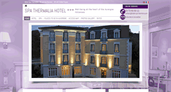 Desktop Screenshot of hotel-spa-thermalia.com